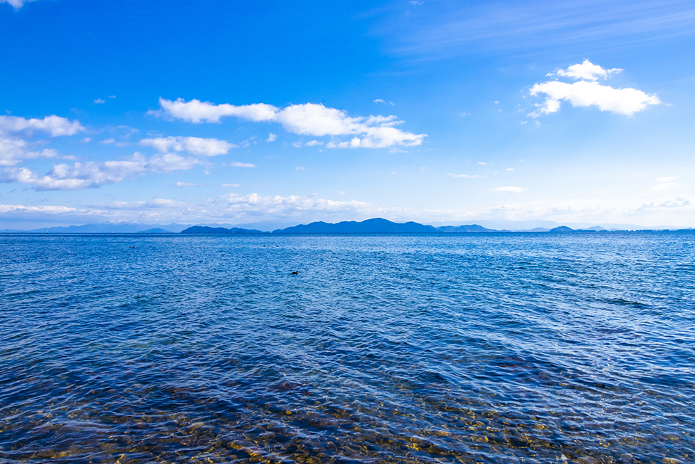 琵琶湖の風景